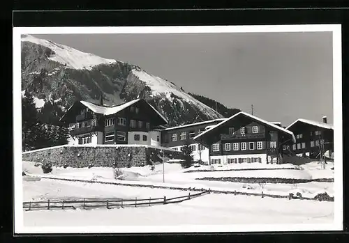 AK Lenk, Ortspartie im Winter