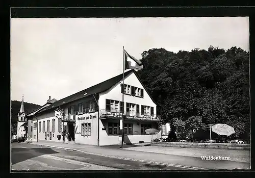 AK Waldenburg, Gasthaus Zum Löwen