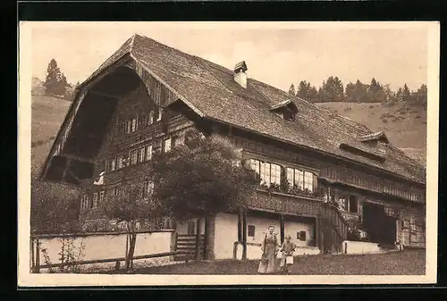 AK Diemtigen, Schweizer Bauernhaus