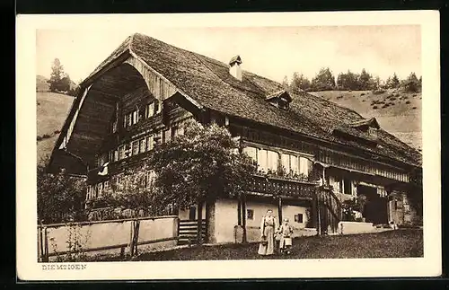 AK Diemtigen, Berner Bauernhaus