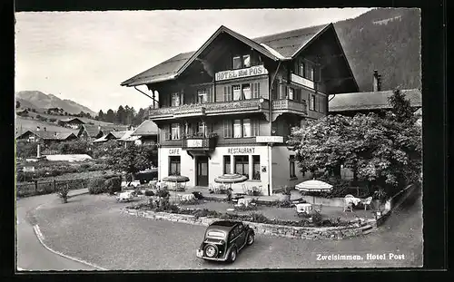 AK Zweisimmen, Hotel Post