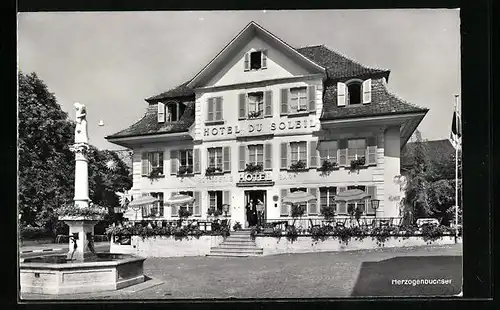 AK Herzogenbuchsee, Hotel du Soleil