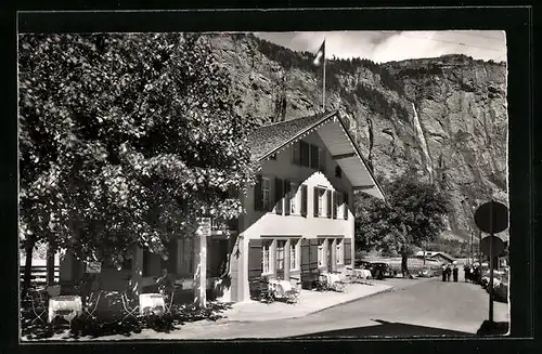 AK Stechelberg im Lauterbrunnental, Hotel und Pension Stechelberg