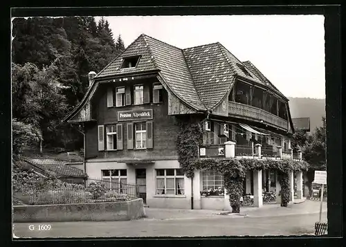 AK Schwendi bei Thun, Hotel-Pension Alpenblick