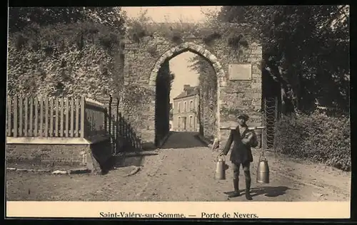 AK Saint-Valéry-sur-Somme, Porte de Neves