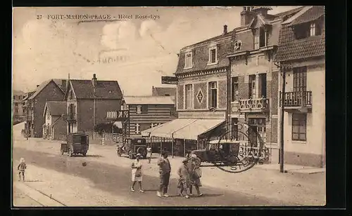 AK Fort-Mahon-Plage, Hôtel Rose-Lys