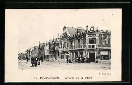 AK Fort-Mahon, Avenue de la Plage