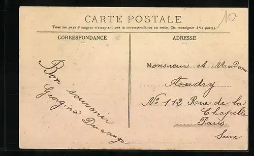 AK Villers-Bocage, Entrée Sud, Route Nationale