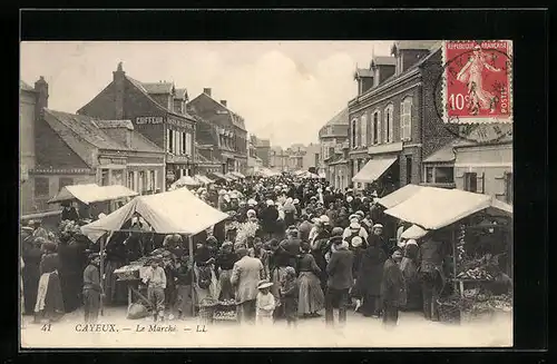 AK Cayeux, Le Marché