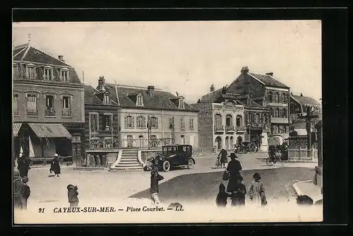 AK Cayeux-sur-Mer, Place Courbet