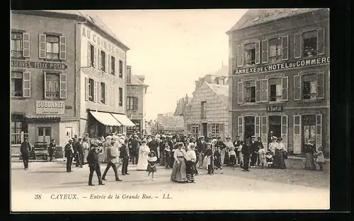 AK Cayeux, Entrée de la Grande Rue