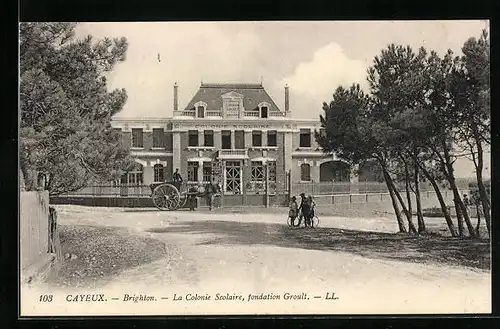 AK Cayeux, Brighton, La Colonie Scolaire, fondation Groult