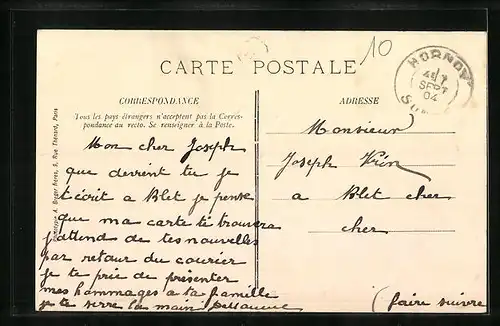 AK Hornoy, Rue de Molliens