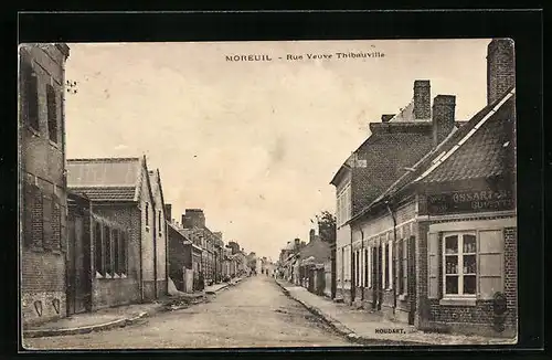 AK Moreuil, Rue Veuve Thibauville