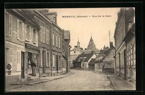 AK Moreuil, Rue de la Gare