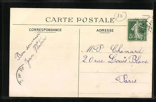 AK Le Crotoy, Avenue de la Gare à l`arrivée d`un train