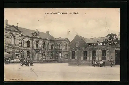 AK Villers-Bretonneux, La Mairie