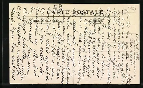 AK Corbie, Rue Faidherbe, Château de Corbie