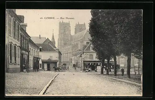 AK Corbie, Rue Hersent