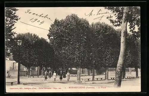 AK Méharicourt, La Place