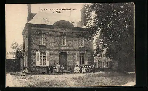 AK Sauviller-Mongival, La Mairie