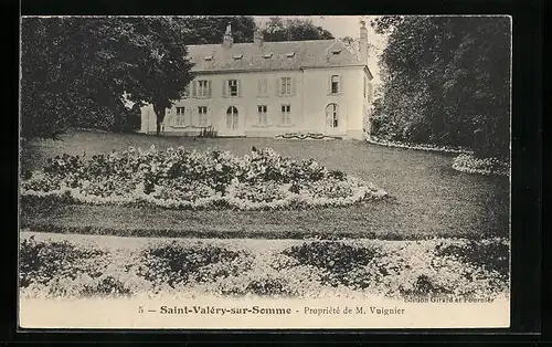 AK Saint-Valéry-sur-Somme, Propriété de M. Vuignier