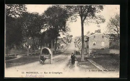 AK Moreuil, Rue de Compiègne