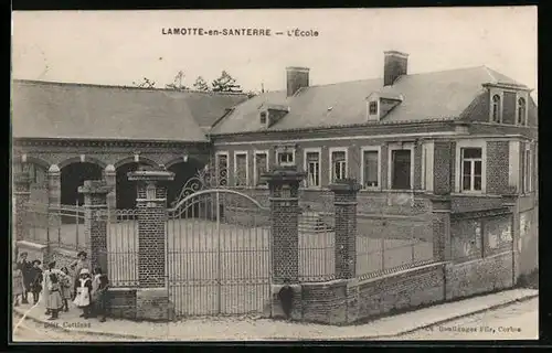 AK Lamothe-en-Santerre, L`École