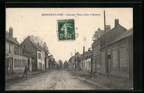 AK Quevauvillers, Chaussée Thiers, Côté d`Amiens