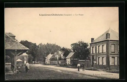 AK Lignières-Châtelain, La Poste