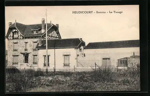 AK Heudicourt, Le Tissage