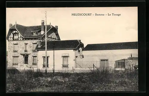 AK Heudicourt, Le Tissage