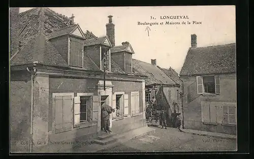 AK Longueval, Boulangerie et Maisons de la Place