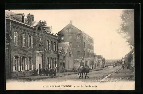 AK Villers-Bretonneux, La Gendarmerie