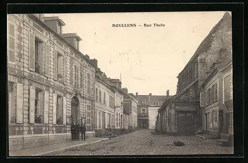 AK Doullens, Rue Thelu