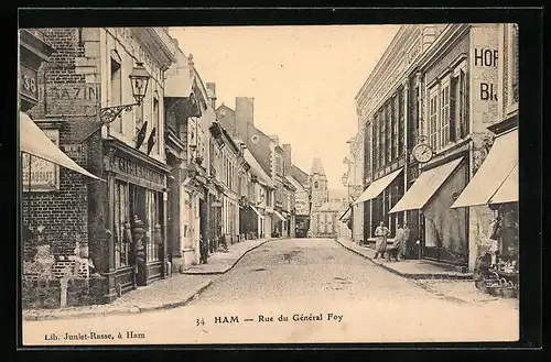 AK Ham, Rue du Général Foy