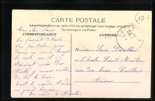 AK Poix, La route d`Eplessier