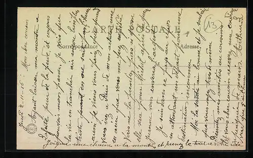 AK Le Quesnel, Rue des Vieux-Charrons