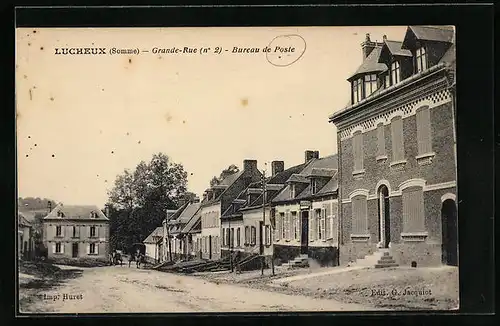 AK Lucheux, Grande Rue, Bureau de Poste