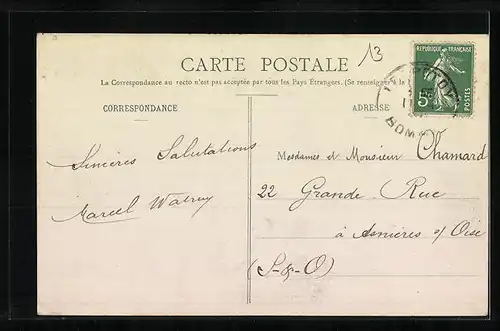 AK Le Crotoy, Le Marché