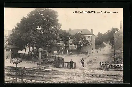 AK Ailly-sur-Noye, La Gendarmerie