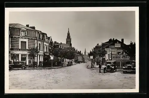 AK Albert, Avenue Georges Clemenceau