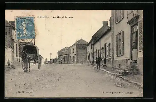AK L`Etoile, La Rue d`Amiens