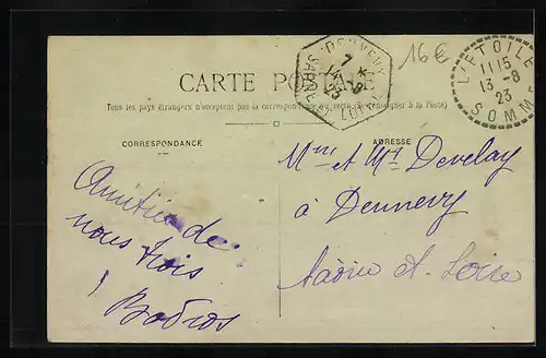 AK L`Etoile, La Rue d`Amiens