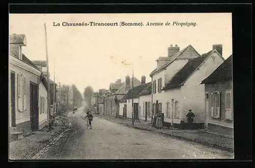 AK La Chaussée-Tirancourt, Avenue de Picquigny