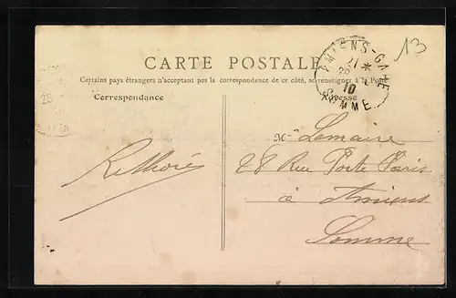 AK Vignacourt, Rue Armand-Cornet