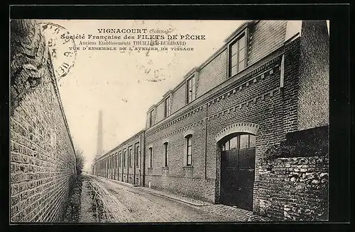 AK Vignacourt, Société Francaise des Filets de Pêche