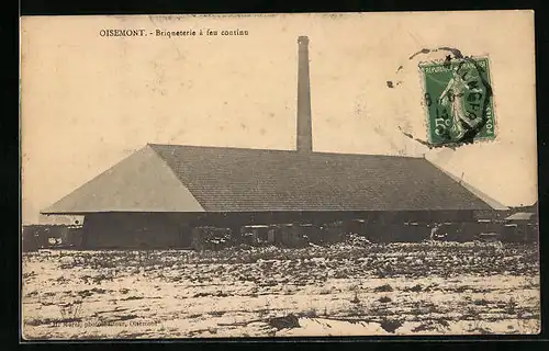 AK Oisemont, Briqueterie à feu continu