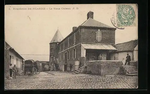 AK Rosières de Picardie, Le Vieux Château