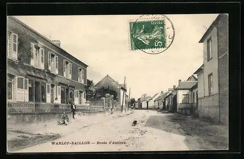 AK Warloy-Baillon, Route d`Amiens